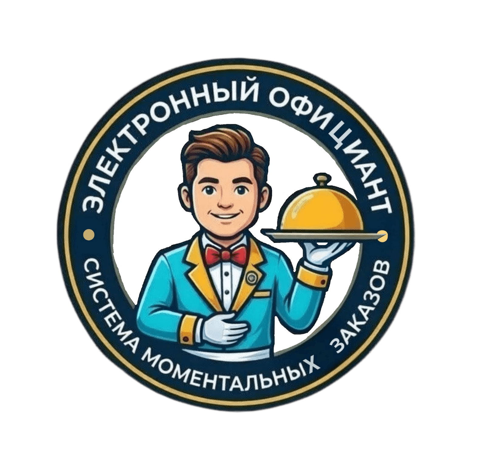 Логотип Электронный официант